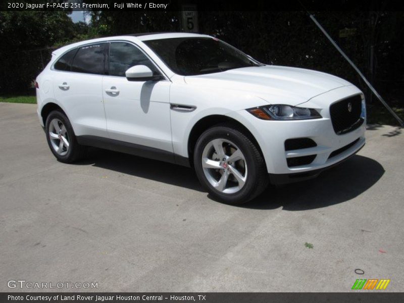 Fuji White / Ebony 2020 Jaguar F-PACE 25t Premium
