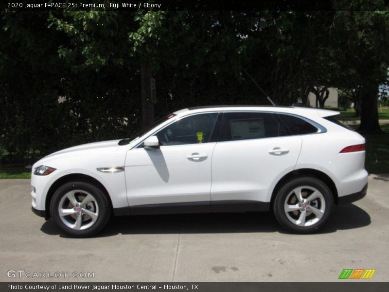 Fuji White / Ebony 2020 Jaguar F-PACE 25t Premium
