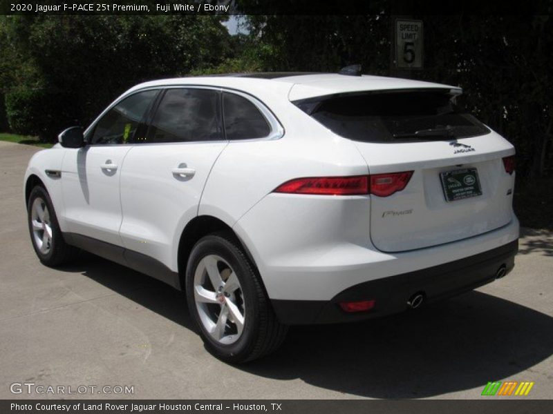 Fuji White / Ebony 2020 Jaguar F-PACE 25t Premium