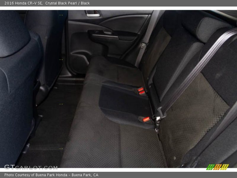 Crystal Black Pearl / Black 2016 Honda CR-V SE