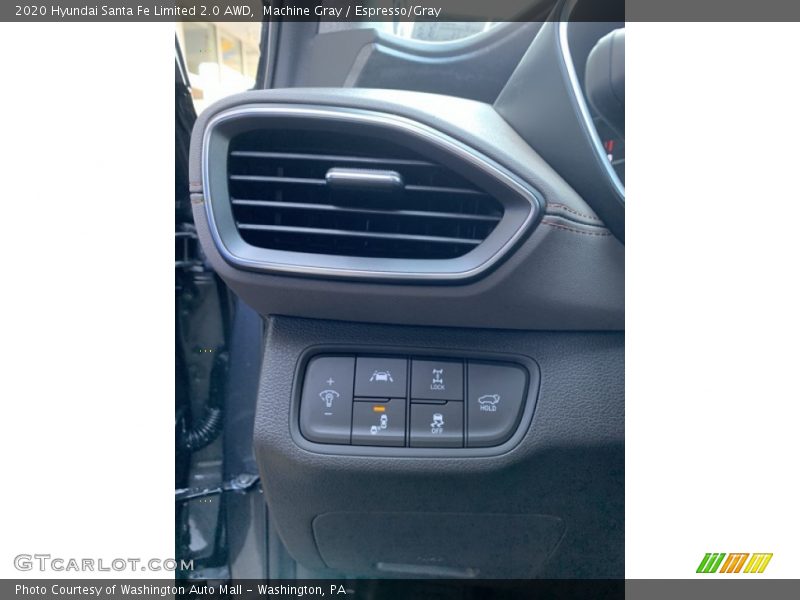 Machine Gray / Espresso/Gray 2020 Hyundai Santa Fe Limited 2.0 AWD