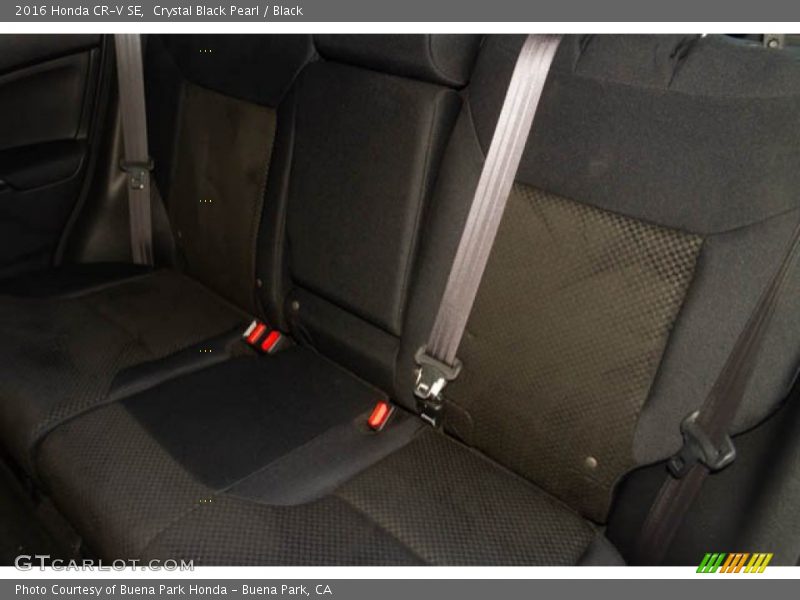 Crystal Black Pearl / Black 2016 Honda CR-V SE