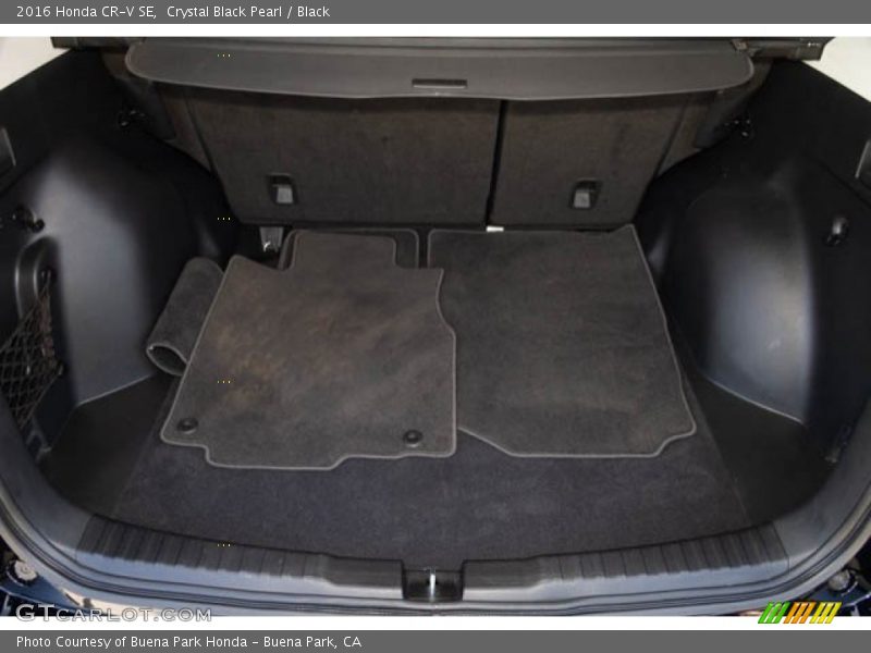 Crystal Black Pearl / Black 2016 Honda CR-V SE