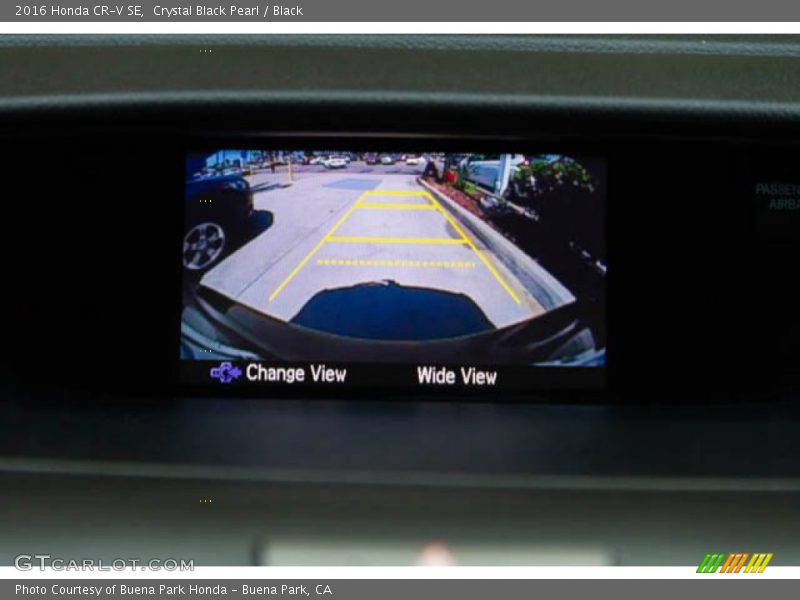 Crystal Black Pearl / Black 2016 Honda CR-V SE