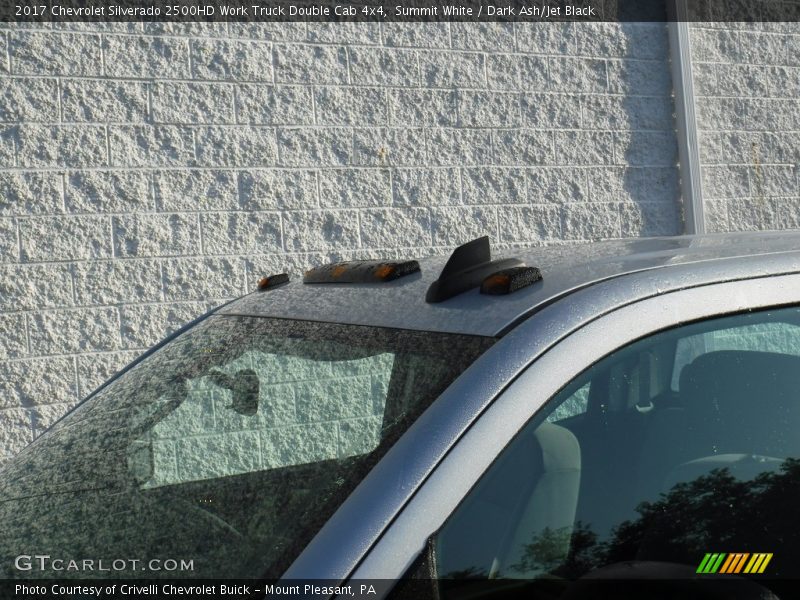 Summit White / Dark Ash/Jet Black 2017 Chevrolet Silverado 2500HD Work Truck Double Cab 4x4