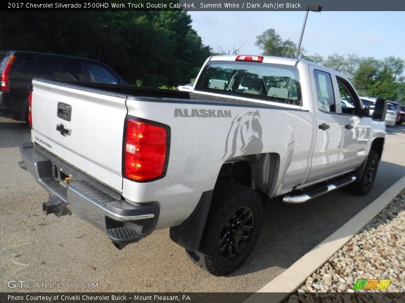 Summit White / Dark Ash/Jet Black 2017 Chevrolet Silverado 2500HD Work Truck Double Cab 4x4