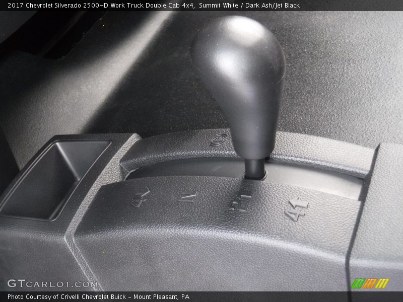 Summit White / Dark Ash/Jet Black 2017 Chevrolet Silverado 2500HD Work Truck Double Cab 4x4