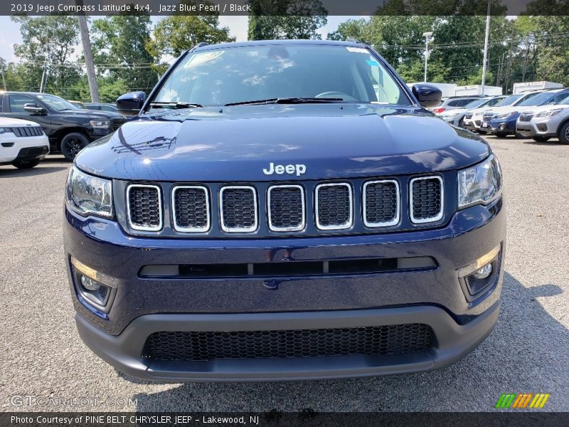Jazz Blue Pearl / Black 2019 Jeep Compass Latitude 4x4