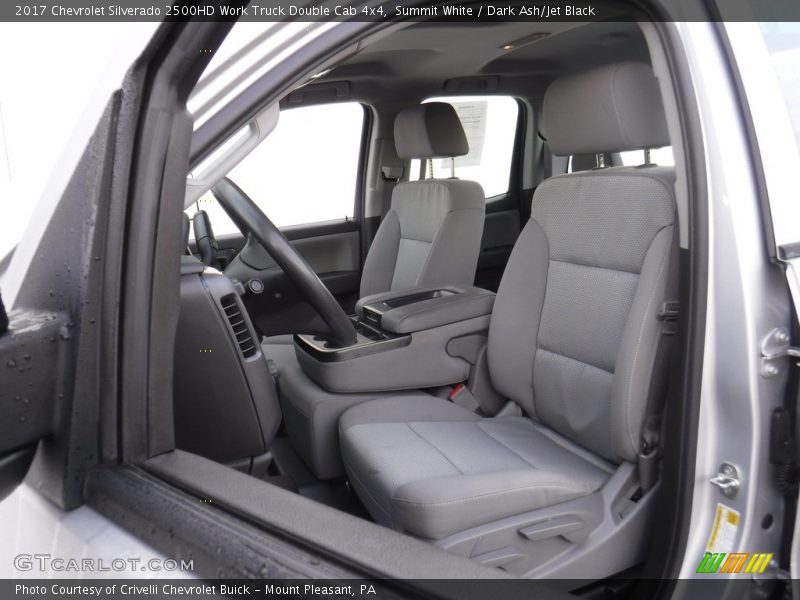 Summit White / Dark Ash/Jet Black 2017 Chevrolet Silverado 2500HD Work Truck Double Cab 4x4