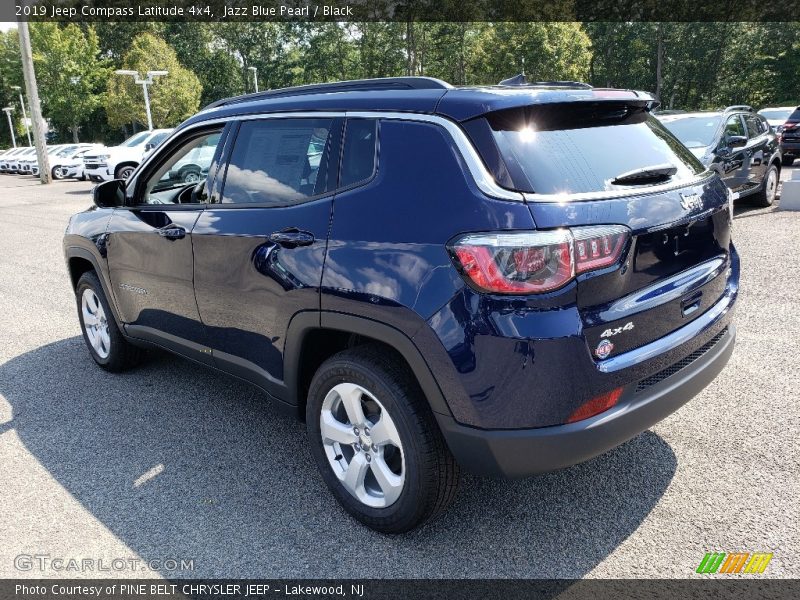 Jazz Blue Pearl / Black 2019 Jeep Compass Latitude 4x4