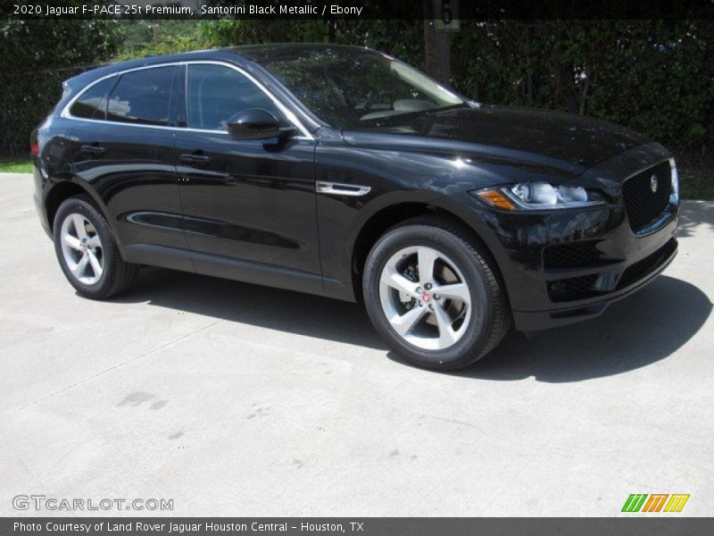 Santorini Black Metallic / Ebony 2020 Jaguar F-PACE 25t Premium