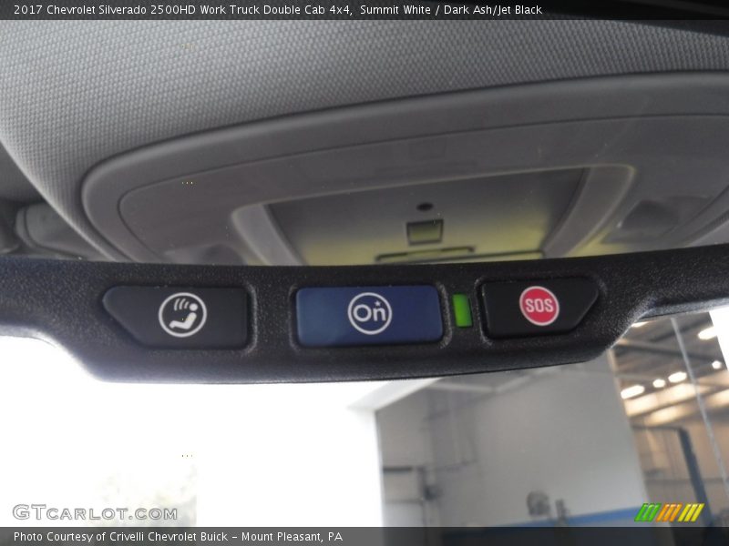 Summit White / Dark Ash/Jet Black 2017 Chevrolet Silverado 2500HD Work Truck Double Cab 4x4