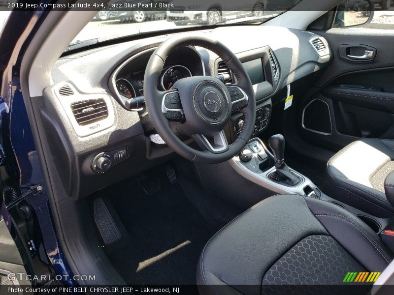 Jazz Blue Pearl / Black 2019 Jeep Compass Latitude 4x4
