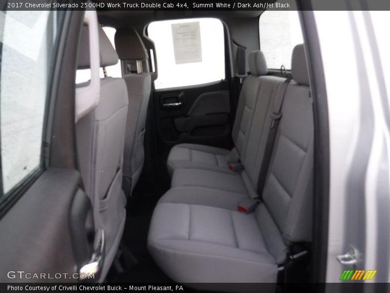 Summit White / Dark Ash/Jet Black 2017 Chevrolet Silverado 2500HD Work Truck Double Cab 4x4