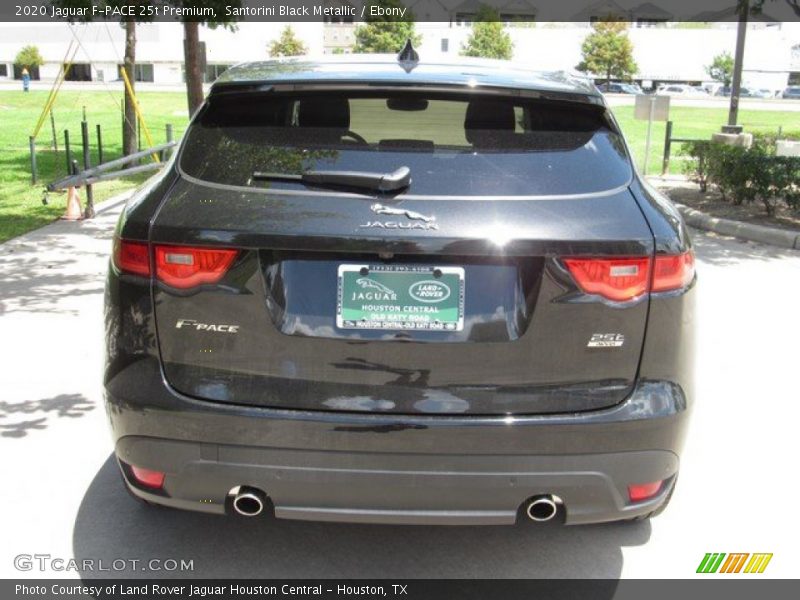 Santorini Black Metallic / Ebony 2020 Jaguar F-PACE 25t Premium