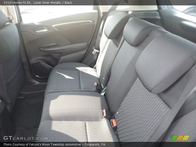 Lunar Silver Metallic / Black 2019 Honda Fit EX