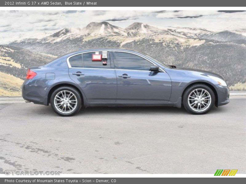 Blue Slate / Wheat 2012 Infiniti G 37 x AWD Sedan