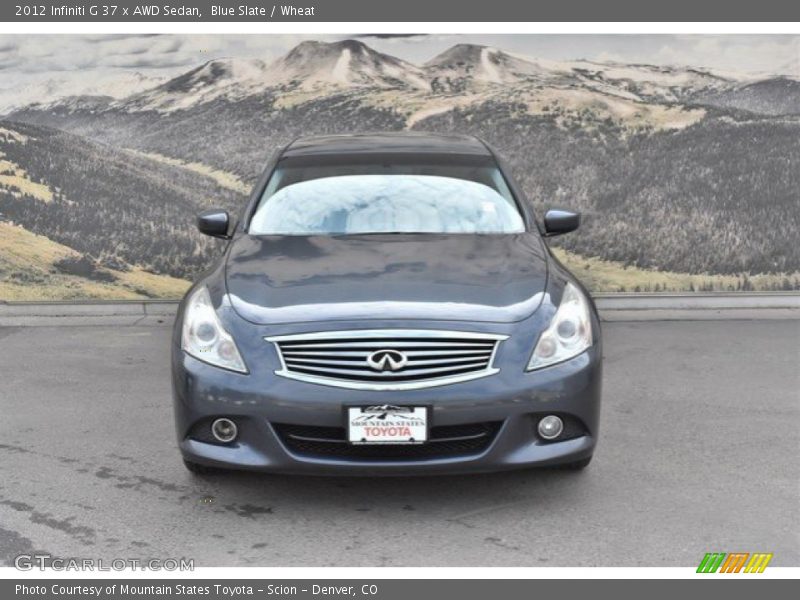 Blue Slate / Wheat 2012 Infiniti G 37 x AWD Sedan
