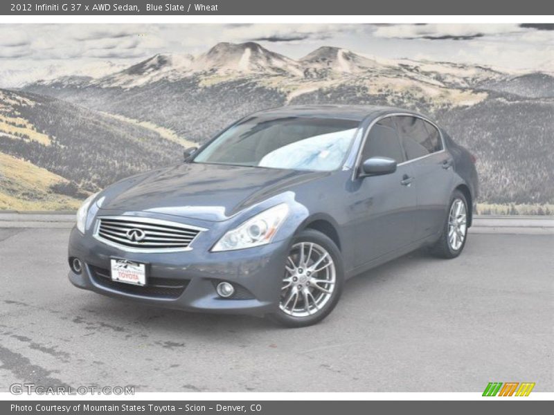 Blue Slate / Wheat 2012 Infiniti G 37 x AWD Sedan