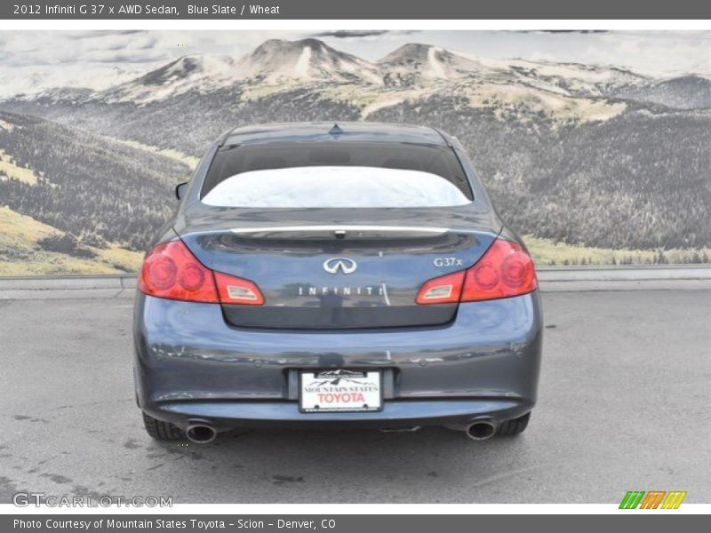 Blue Slate / Wheat 2012 Infiniti G 37 x AWD Sedan