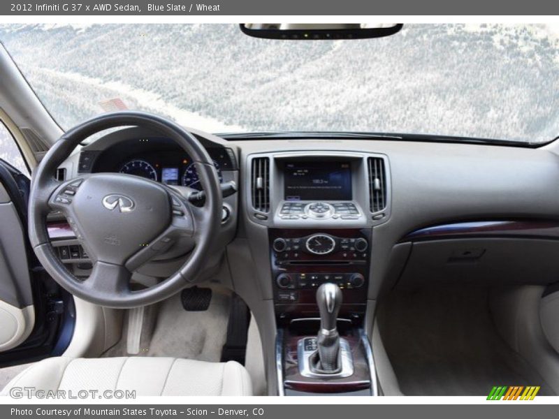 Blue Slate / Wheat 2012 Infiniti G 37 x AWD Sedan