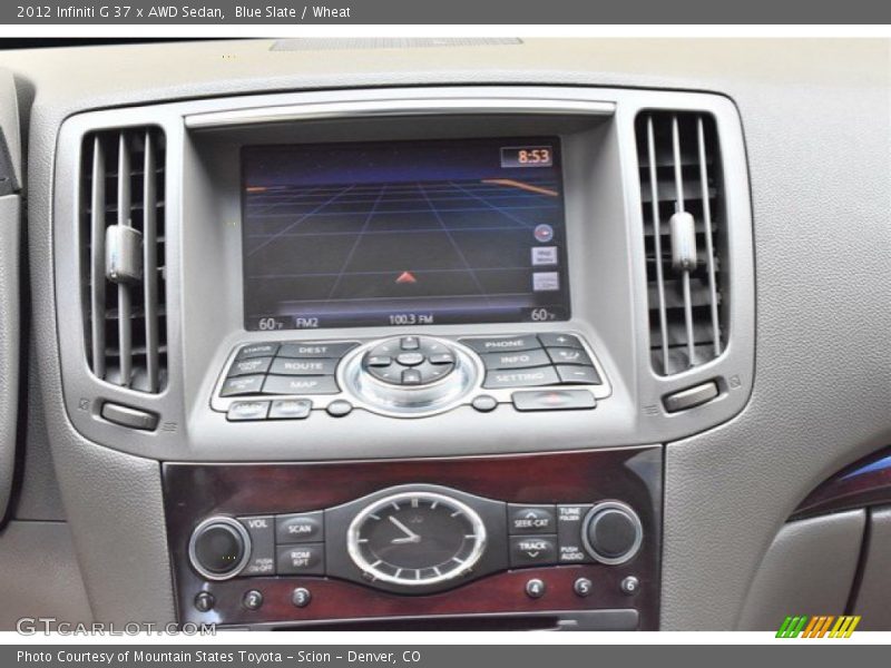 Blue Slate / Wheat 2012 Infiniti G 37 x AWD Sedan
