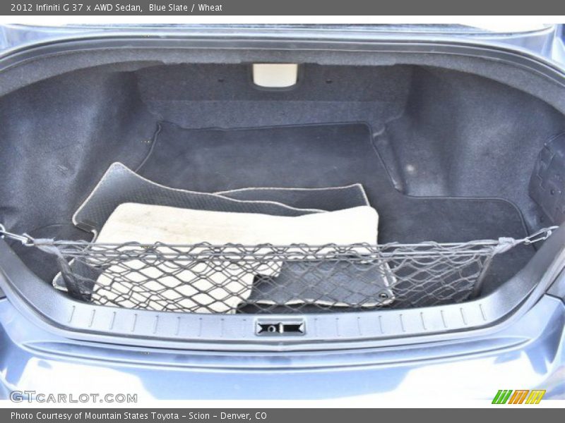 Blue Slate / Wheat 2012 Infiniti G 37 x AWD Sedan