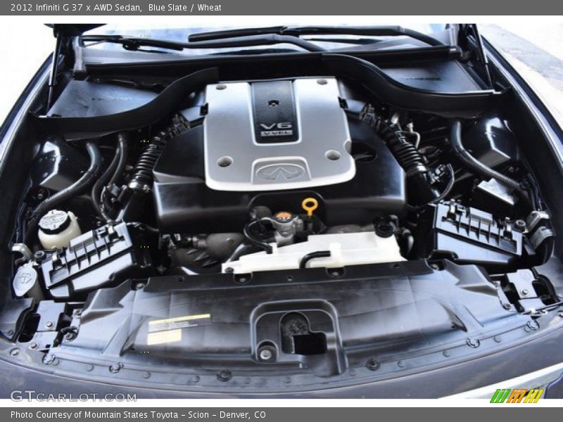 Blue Slate / Wheat 2012 Infiniti G 37 x AWD Sedan