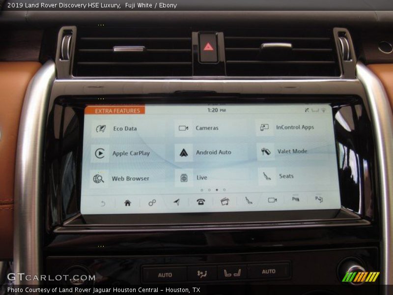 Fuji White / Ebony 2019 Land Rover Discovery HSE Luxury