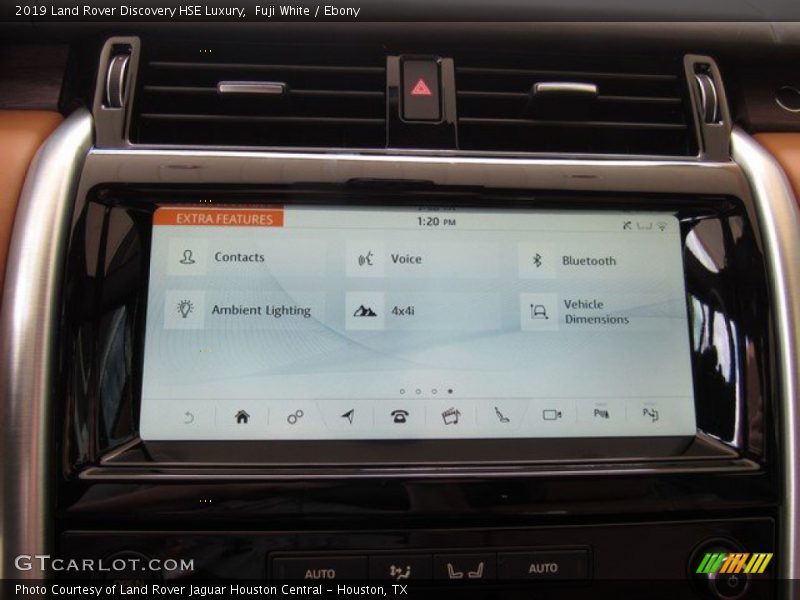 Fuji White / Ebony 2019 Land Rover Discovery HSE Luxury