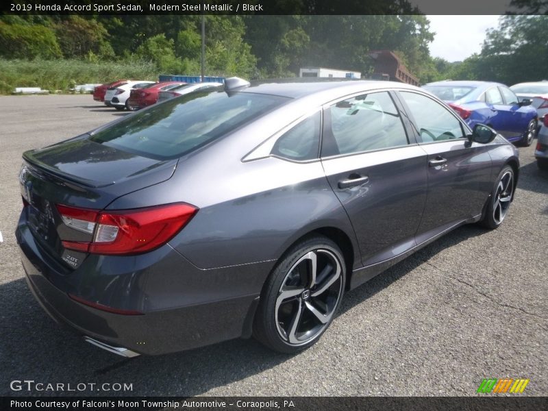 Modern Steel Metallic / Black 2019 Honda Accord Sport Sedan