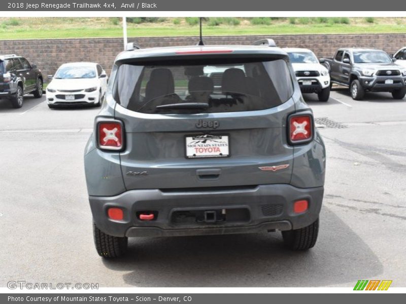Anvil / Black 2018 Jeep Renegade Trailhawk 4x4