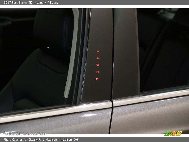 Magnetic / Ebony 2017 Ford Fusion SE