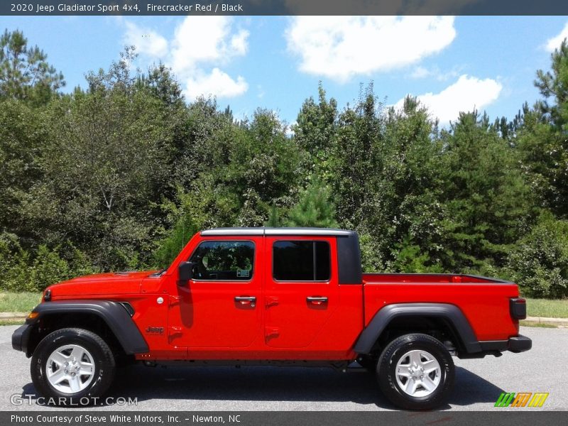 Firecracker Red / Black 2020 Jeep Gladiator Sport 4x4