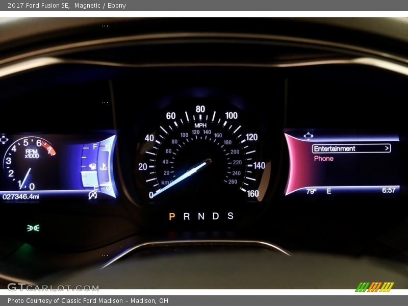 Magnetic / Ebony 2017 Ford Fusion SE
