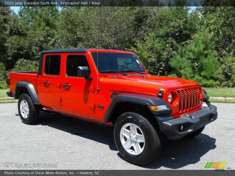 Firecracker Red / Black 2020 Jeep Gladiator Sport 4x4