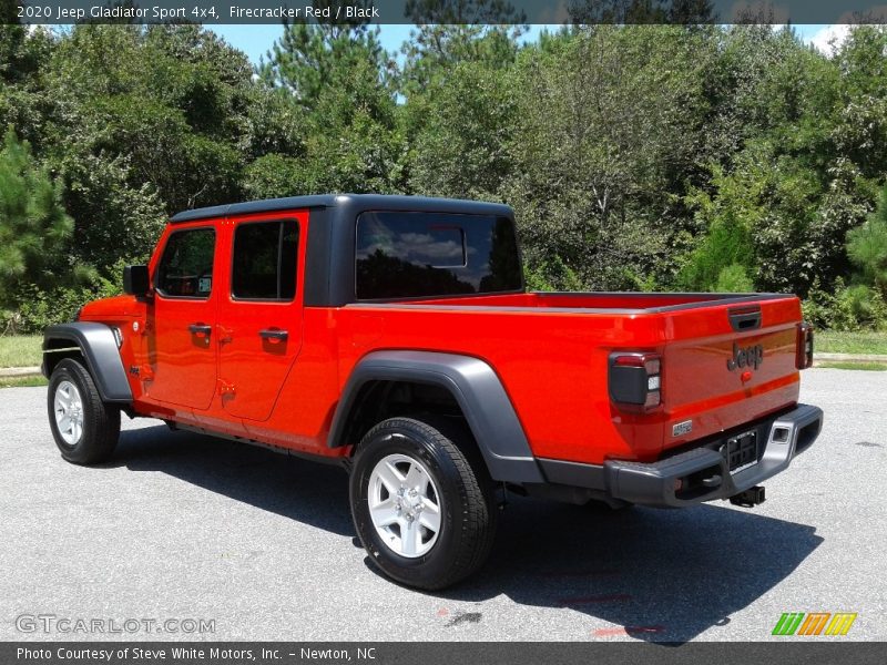 Firecracker Red / Black 2020 Jeep Gladiator Sport 4x4