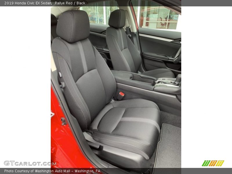 Front Seat of 2019 Civic EX Sedan