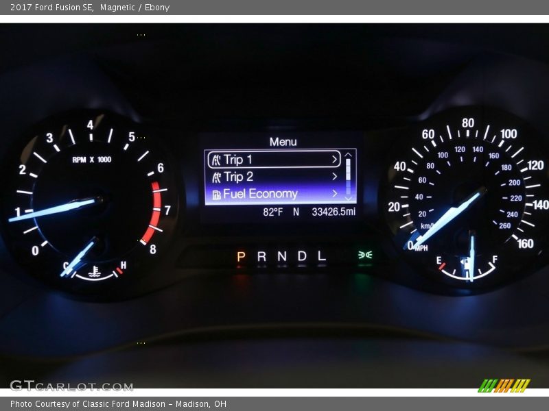 Magnetic / Ebony 2017 Ford Fusion SE