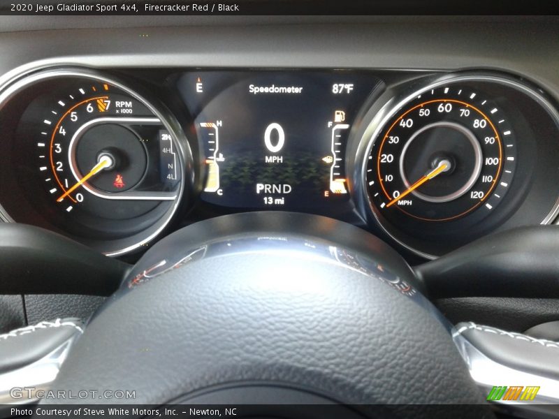 Firecracker Red / Black 2020 Jeep Gladiator Sport 4x4