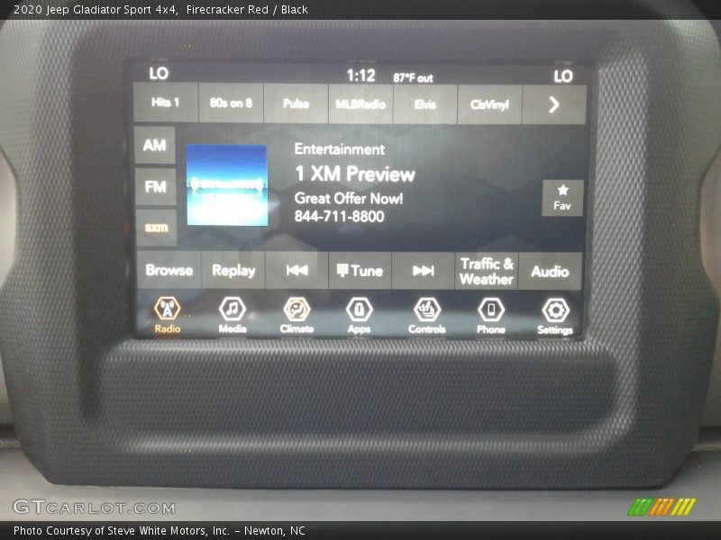 Firecracker Red / Black 2020 Jeep Gladiator Sport 4x4
