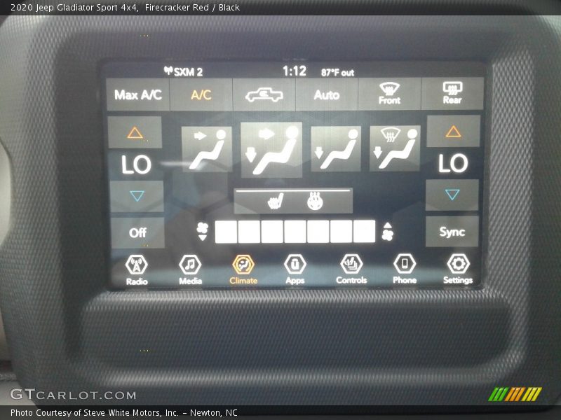 Firecracker Red / Black 2020 Jeep Gladiator Sport 4x4