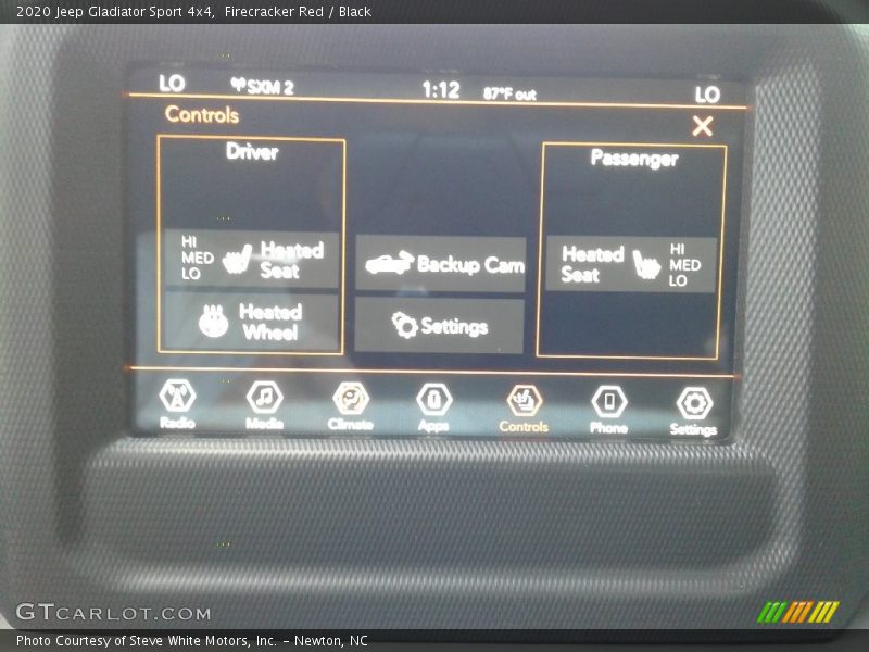 Firecracker Red / Black 2020 Jeep Gladiator Sport 4x4