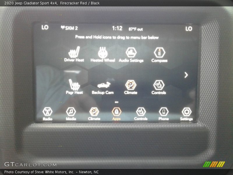 Firecracker Red / Black 2020 Jeep Gladiator Sport 4x4