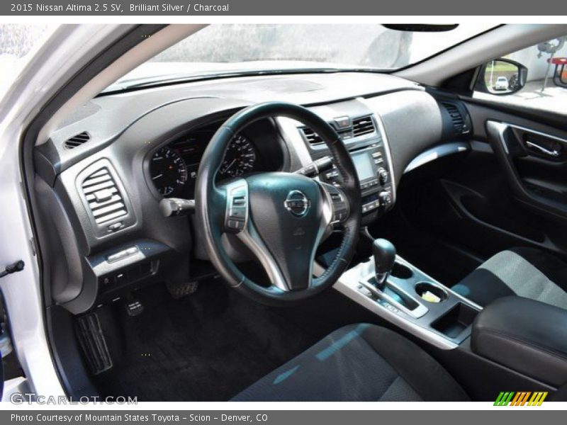 Brilliant Silver / Charcoal 2015 Nissan Altima 2.5 SV
