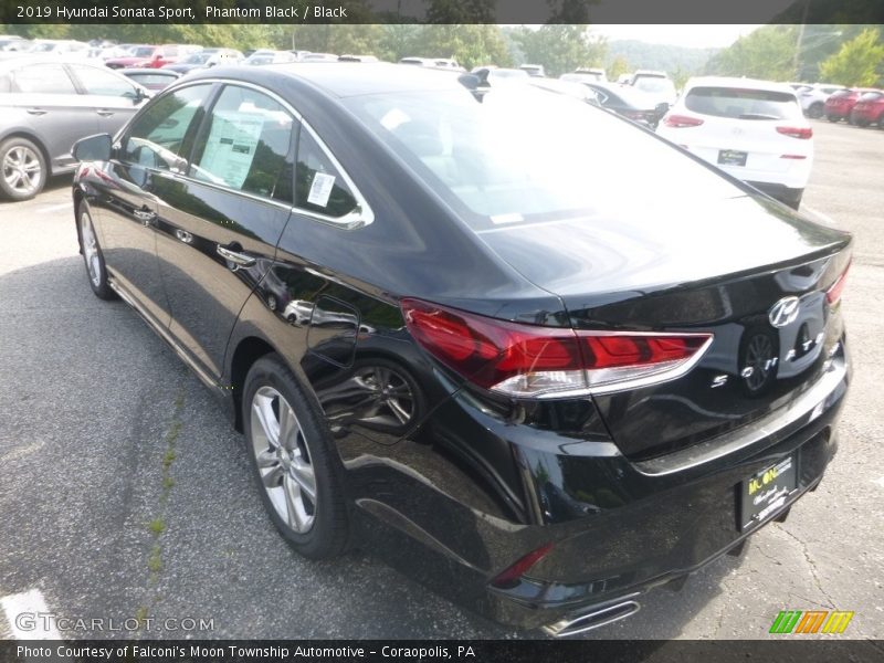 Phantom Black / Black 2019 Hyundai Sonata Sport