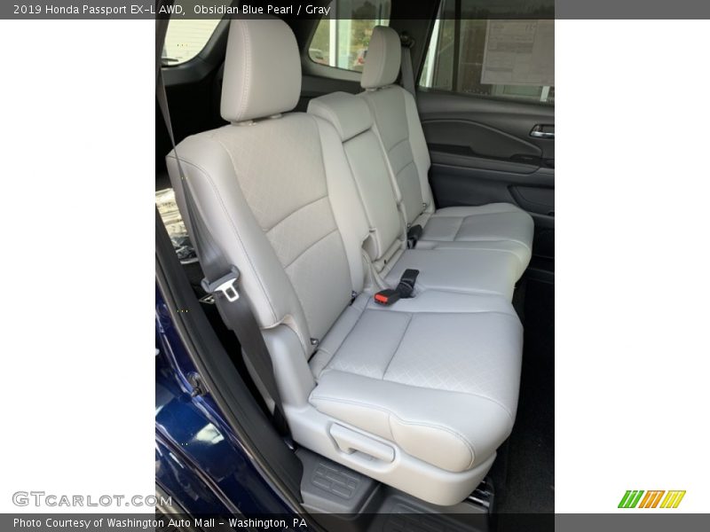 Obsidian Blue Pearl / Gray 2019 Honda Passport EX-L AWD