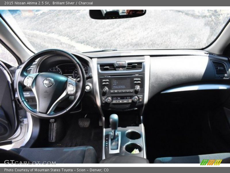 Brilliant Silver / Charcoal 2015 Nissan Altima 2.5 SV