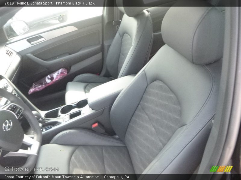 Phantom Black / Black 2019 Hyundai Sonata Sport