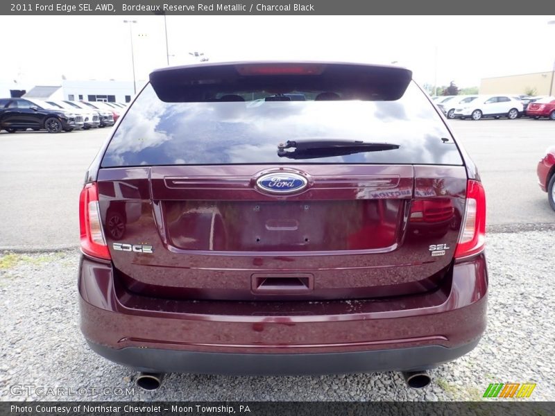 Bordeaux Reserve Red Metallic / Charcoal Black 2011 Ford Edge SEL AWD